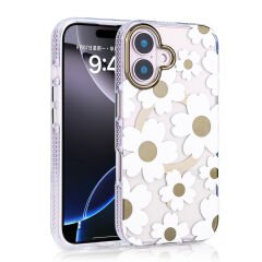 Zore Apple iPhone 16 Kılıf M-safe Şarj Özellikli Zore Papat Kapak