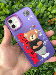 iPhone 11 Uyumlu 3D Kabartmalı Desenli Kılıf