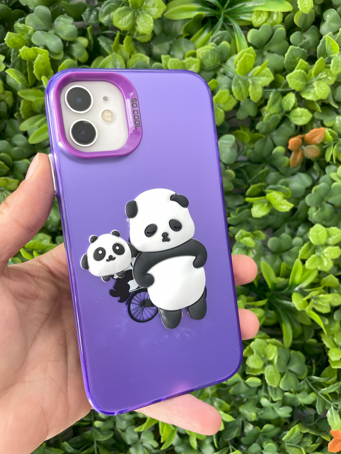 iPhone 11 Uyumlu 3D Ayıcık Kabartmalı Desenli Kılıf