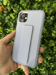 iPhone 11 Gri Tutmalı Standlı Kılıf