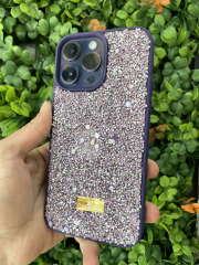 iPhone 14 Pro Max Taşlı SW Kılıf