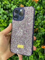 iPhone 14 Pro Max Taşlı SW Kılıf