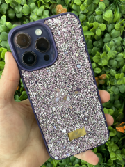 iPhone 14 Pro Max Taşlı SW Kılıf