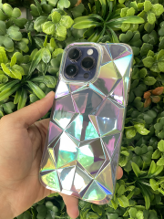 iPhone 14 Pro Max Uyumlu Parlak Şeffaf Renk Değiştiren KILIF