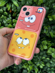 iPhone 13-14 Uyumlu Figürlü Yumuşak Şişkin Kılıf