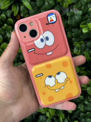 iPhone 13-14 Uyumlu Figürlü Yumuşak Şişkin Kılıf