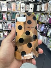 iPhone 13 - 14 Uyumlu Parlak Benekli Slikon Kılıf