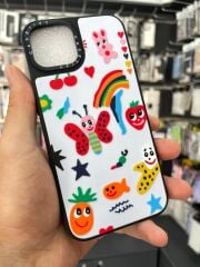 iPhone 13 - 14 Uyumlu 3D  Yumuşak Sticker Kılıf