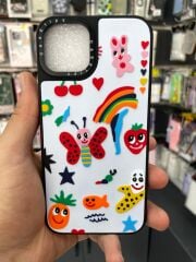 iPhone 13 - 14 Uyumlu 3D  Yumuşak Sticker Kılıf