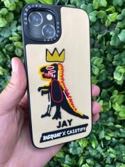 iPhone 13 - 14 Uyumlu Desenli 3D Kabartmalı Kılıf