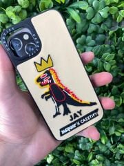 iPhone 13 - 14 Uyumlu Desenli 3D Kabartmalı Kılıf