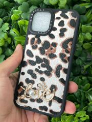 iPhone 12 - 12 Pro Uyumlu Taşlı Baskılı Kılıf Yumuşak