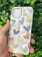 Apple iPhone 12- 12 Pro UyumluKalp Desenli Slikon Kılıf
