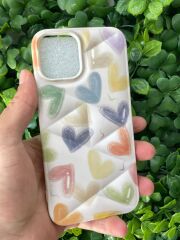 Apple iPhone 12- 12 Pro UyumluKalp Desenli Slikon Kılıf