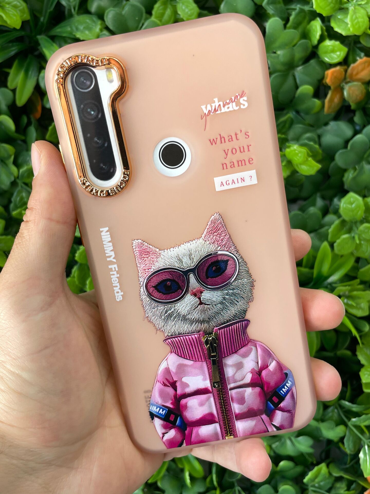 Redmi Note 8 Uyumlu Kedi Baskılı Korumalı KILIF