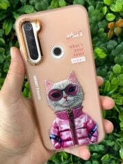 Redmi Note 8 Uyumlu Kedi Baskılı Korumalı KILIF