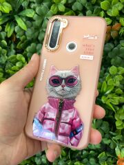 Redmi Note 8 Uyumlu Kedi Baskılı Korumalı KILIF