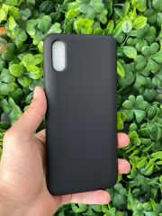 Redmi 9A Uyumlu Düz Siyah Slikon KILIF