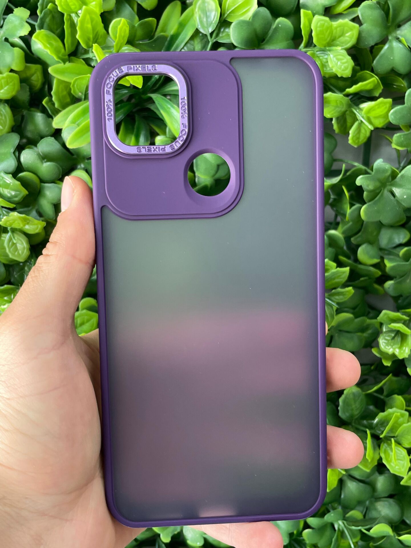 Redmi 9C - 10A Uyumlu Mor Şeffaf Yanları Slikon Yumuşak Kılıf