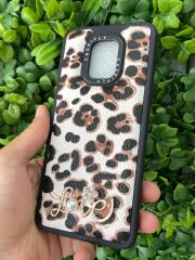 Redmi Note 9 Pro Uyumlu Arkası Taşlı Love Yazılı Kılıf