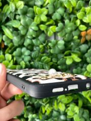 Redmi Note 9 Pro Uyumlu Arkası Taşlı Love Yazılı Kılıf