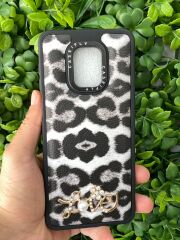 Redmi Note 9 Pro Uyumlu Love yazıları Taşlı Kılıf