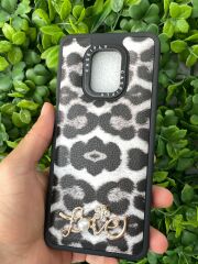 Redmi Note 9 Pro Uyumlu Love yazıları Taşlı Kılıf
