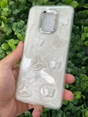 Redmi Note 9 Pro Uyumlu Şeffaf Figürlü yapışmalı Kılıf