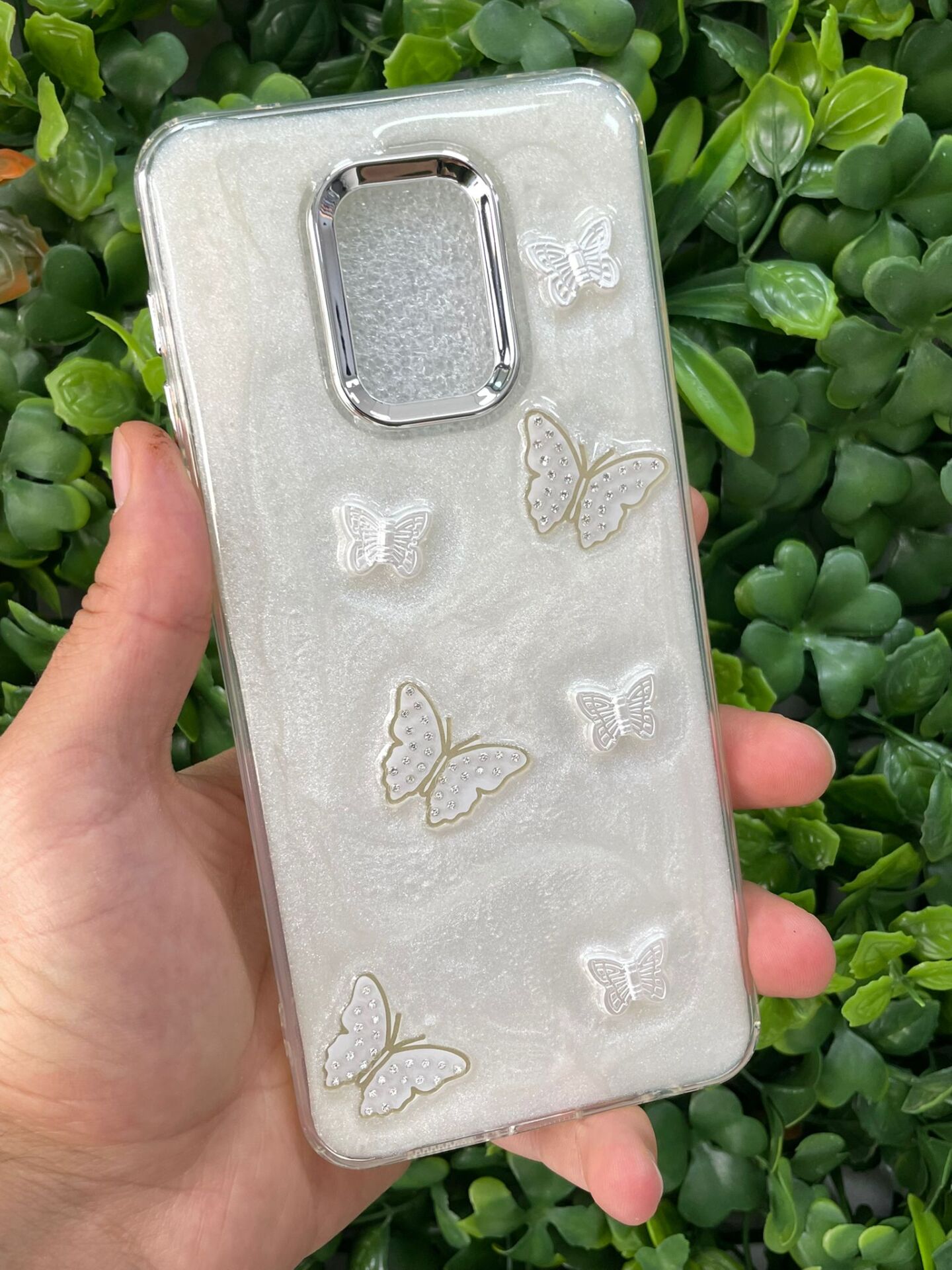 Redmi Note 9 Pro Uyumlu Şeffaf Figürlü yapışmalı Kılıf