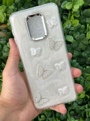 Redmi Note 9 Pro Uyumlu Şeffaf Figürlü yapışmalı Kılıf