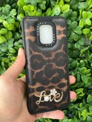 Redmi Note 9 Pro Uyumlu Love Taşlı Kılıf