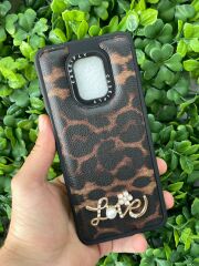 Redmi Note 9 Pro Uyumlu Love Taşlı Kılıf