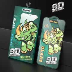 Apple iPhone 14 - Go Des 9D Full Cover Temperli Cam Ekran Koruyucu