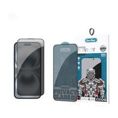Apple iPhone 16 - Go Des 9D Full Cover Privacy Temperli Cam Ekran Koruyucu