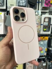 iPhone 16 Pro Max Uyumlu Lansman Pembe Magsafe Kılıf
