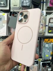 iPhone 16 Pro Max Uyumlu Lansman Pembe Magsafe Kılıf