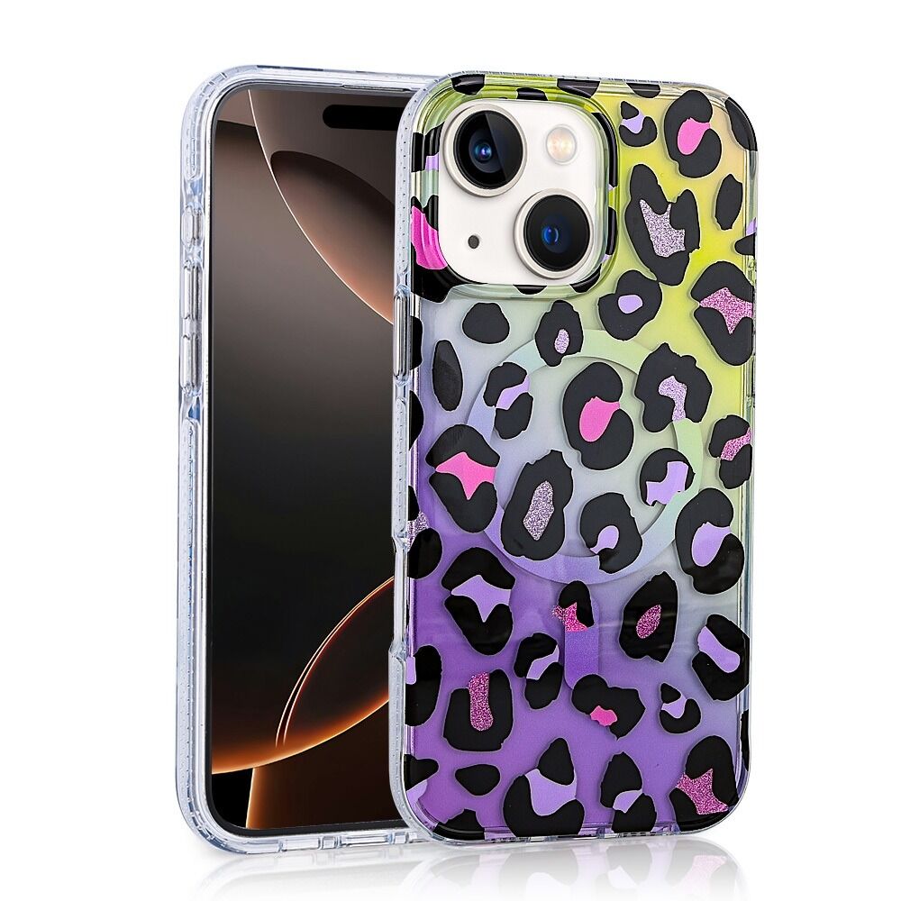 Apple iPhone 15 Kılıf M-safe Şarj Özellikli Zore Jago Kapak Colorfur