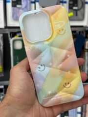 Apple iPhone 15 Pro Uyumlu Desenli Slikon Kılıf
