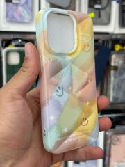 Apple iPhone 15 Pro Uyumlu Desenli Slikon Kılıf