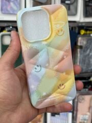 Apple iPhone 15 Pro Uyumlu Desenli Slikon Kılıf