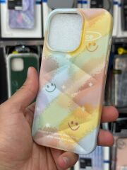 Apple iPhone 15 Pro Uyumlu Desenli Slikon Kılıf