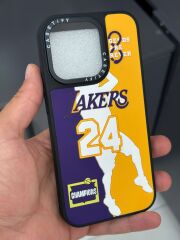 Apple iPhone 15 Pro Uyumlu Lakrs Kılıf 3 D Basklılı