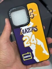 Apple iPhone 15 Pro Uyumlu Lakrs Kılıf 3 D Basklılı