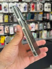 Apple iPhone 15 Pro Uyumlu Yarı Kahve Mat Koruma Üst Seviye Kılıf Slikon