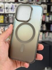 Apple iPhone 15 Pro Uyumlu Yarı Kahve Mat Koruma Üst Seviye Kılıf Slikon