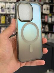 Apple iPhone 15 Pro Uyumlu Yarı Kahve Mat Koruma Üst Seviye Kılıf Slikon