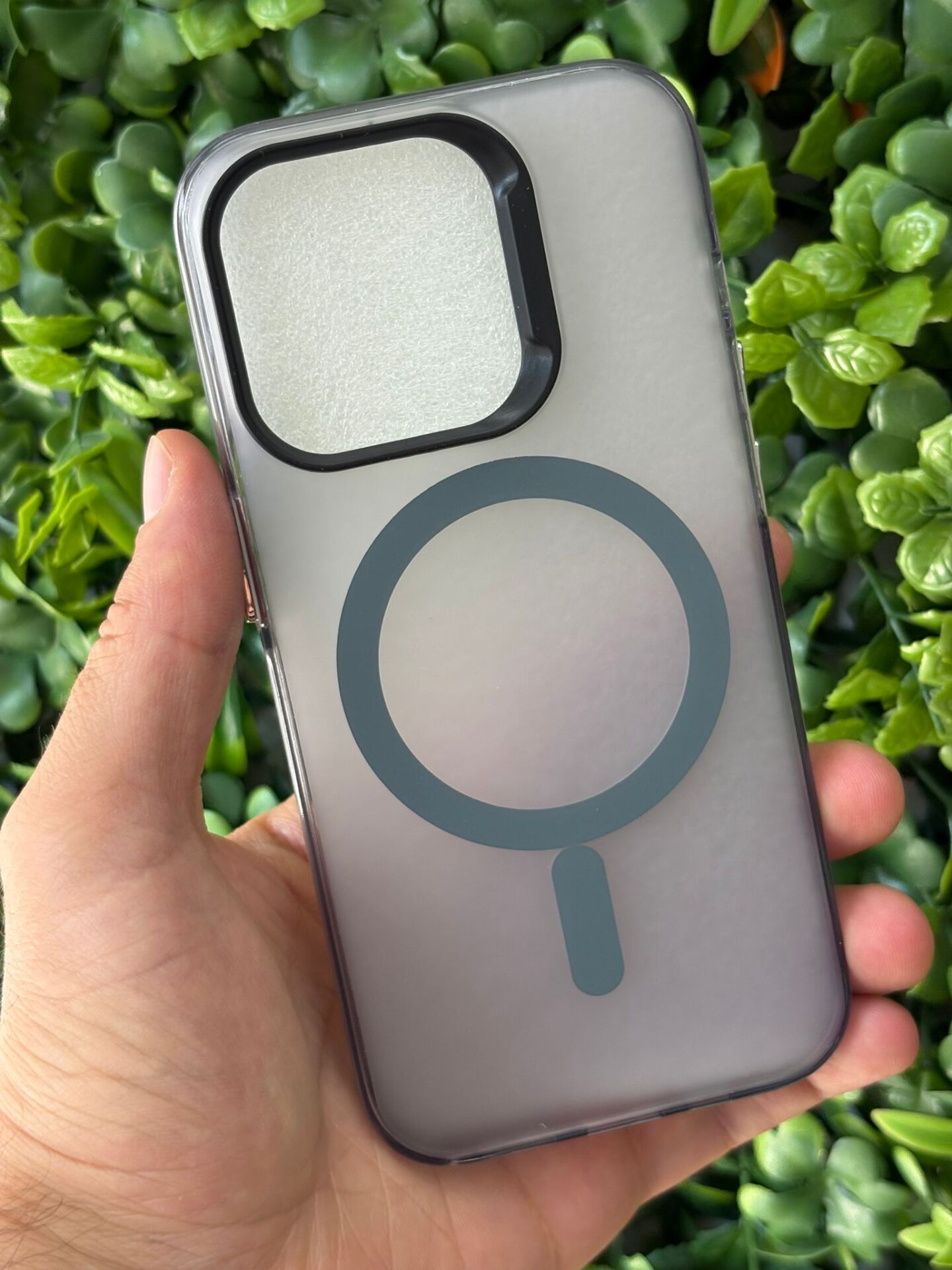 Apple iPhone 15 Pro Uyumlu Gri Mat Koruma Üst Seviye Kılıf