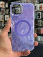 iPhone 14 Plus/ 15 Plus Uyumlu  Palet Boya Desenli Zore Kılıf