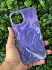 iPhone 14 Plus/ 15 Plus Uyumlu  Palet Boya Desenli Zore Kılıf