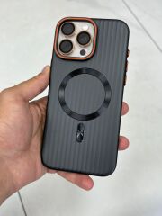 iPhone 16 Pro Max Uyumlu – Magsafe Destekli, Sert Siyah Kılıf